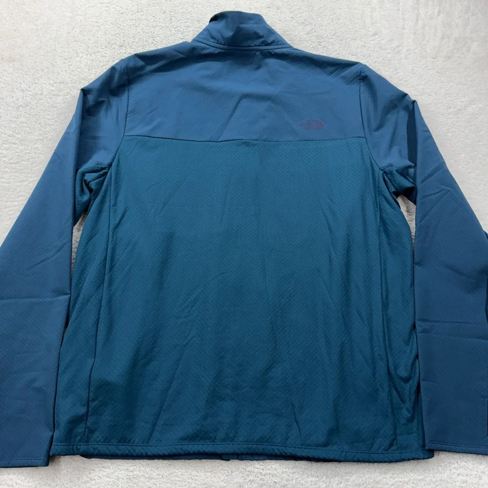 The North Face Monterey Blue Full Zip Future Fleece Jacket XL NF0A5GANBH7-XL NEW